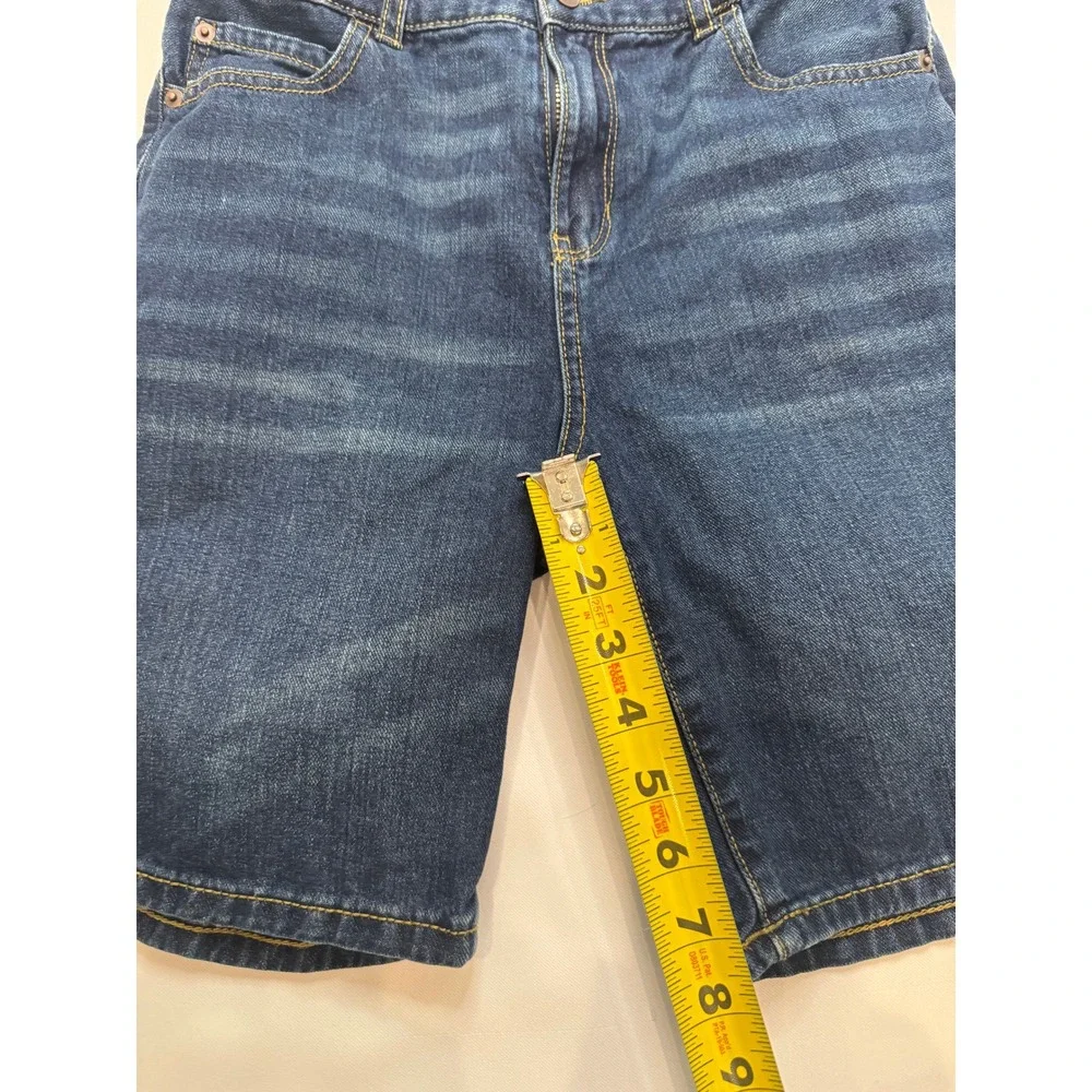 The Children's Place Denim Shorts Kids Size 14 Dark Blue Casual‎ Stretch